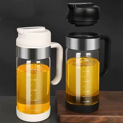 Dispensador de aceite de vidrio de borosilicato