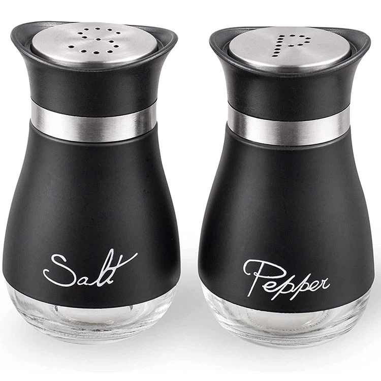 Steel Salt And Pepper Shakers